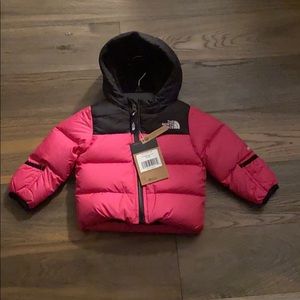 North Face down jacket NWT  jacket 6-12